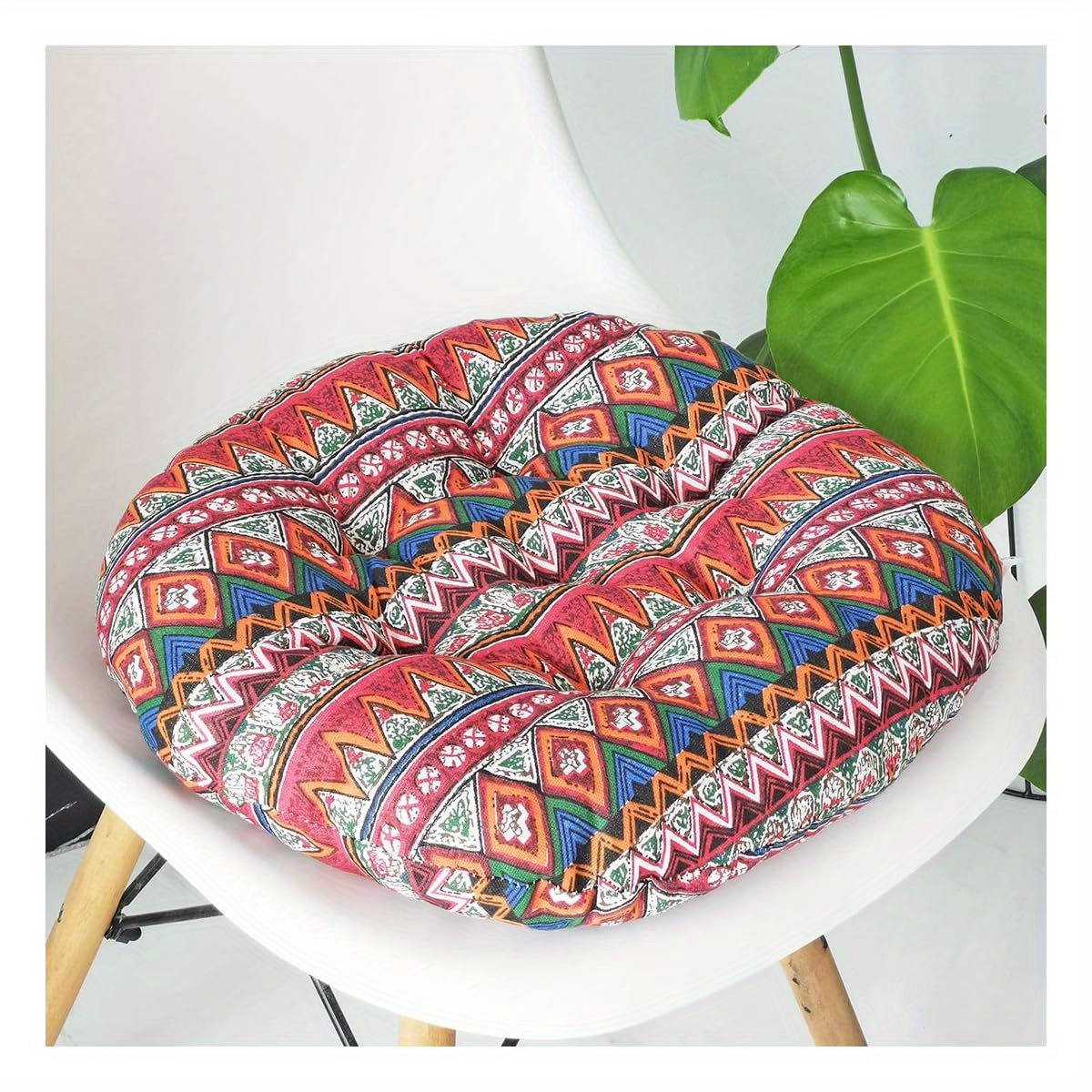 Aazon.co: Shinnwa Round Chair Cushion, Dual-Layer Eory Foa Seat