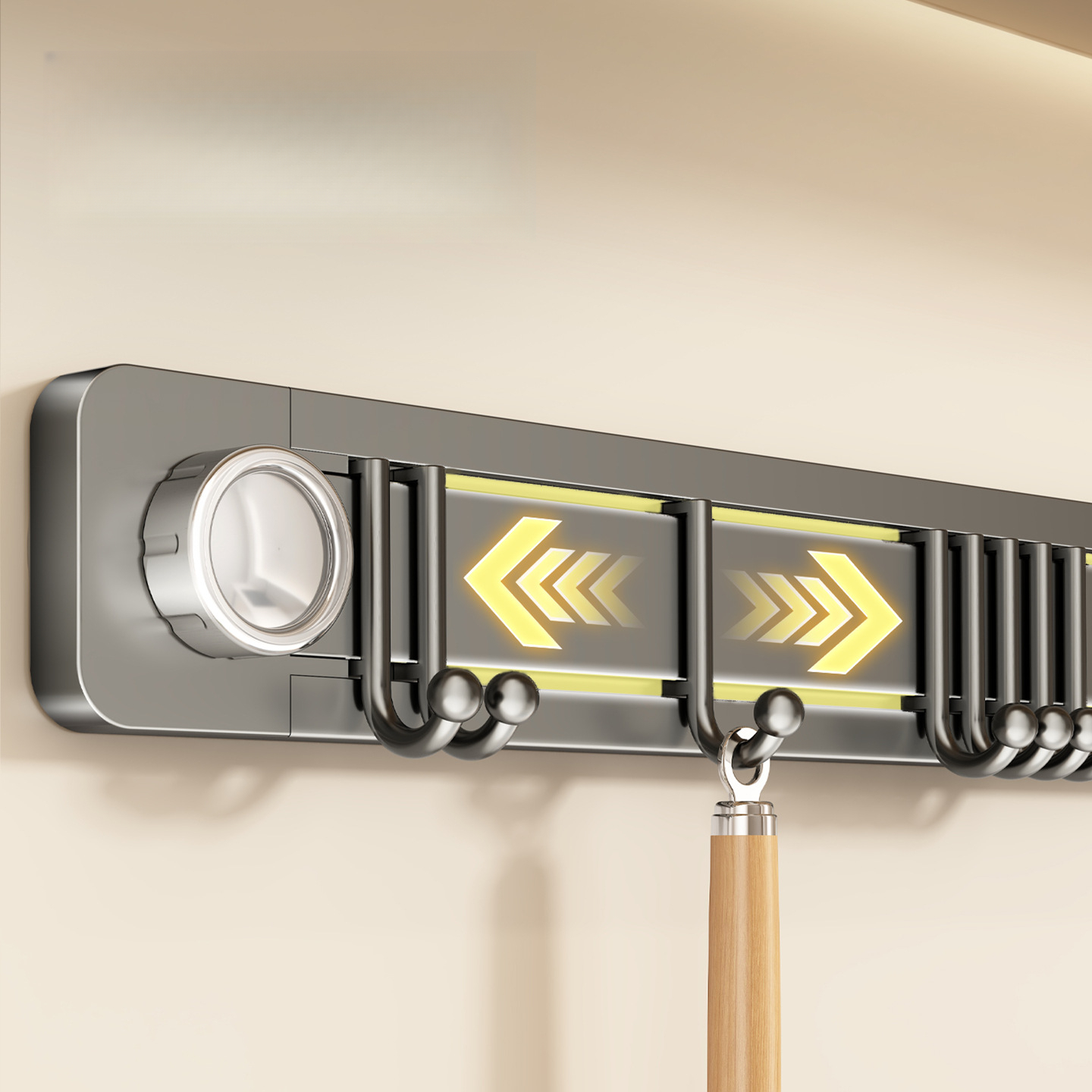 gancho móvil de cocina con  , 1 pieza, organizador soporte para espátulas y cucharas, estante para puerta de gabinete sin taladrar,   para guardar artículos como paños de cocina, espátulas, cucharas y tablas de cortar