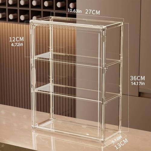 handcrafted resin display case a for dolls a container and a storage solution for collectibles ideal for decorating your desk bedroom or living room an gift for halloween and christmas