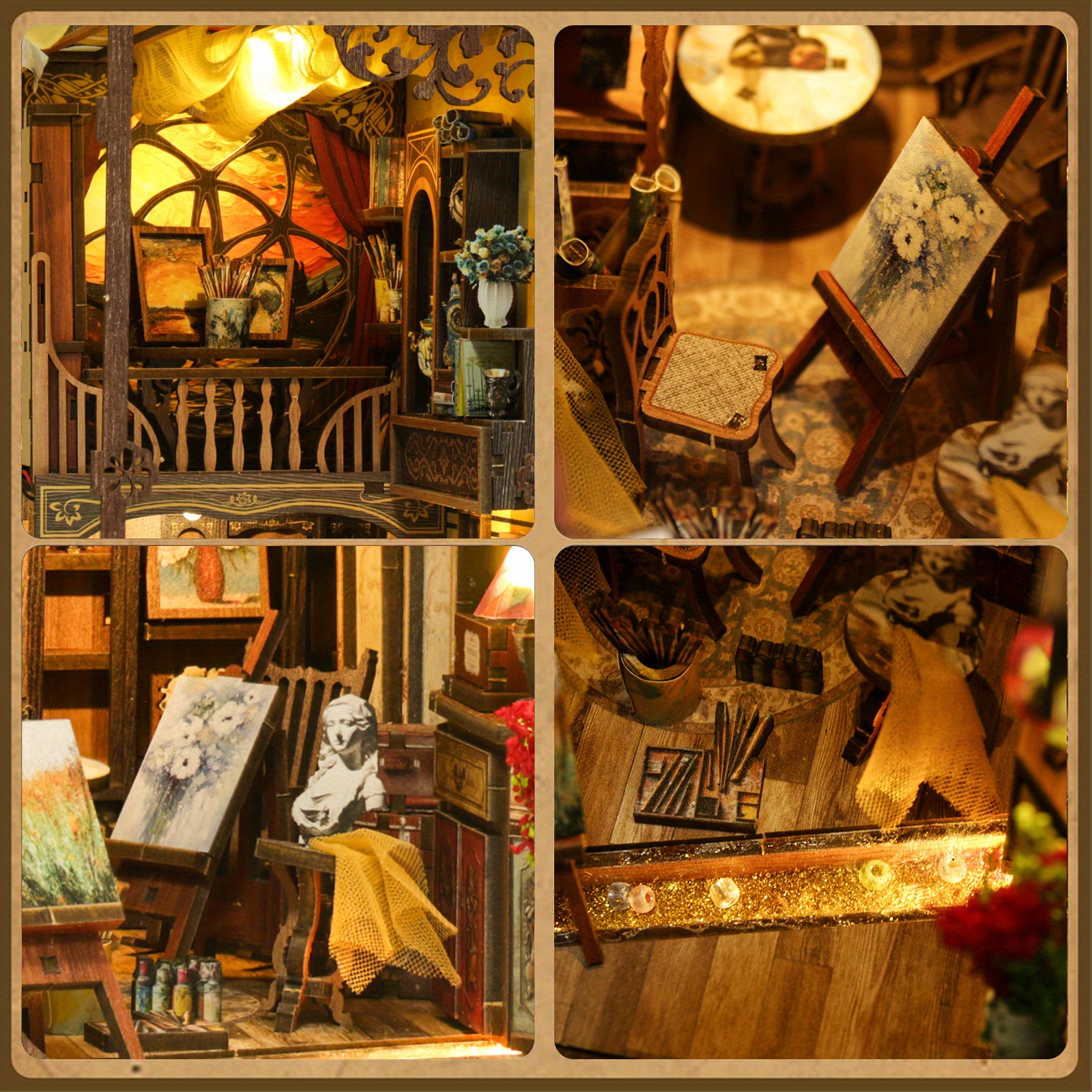DIY Pop-Up Book Kit, 3D Desktop Decoration Model