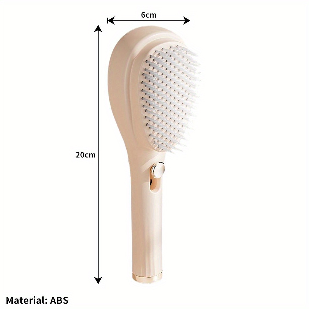 TEMU Bristleflex Brush, Self Cleaning Hair Brush