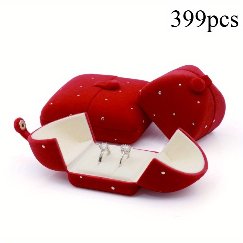 Privately Customized Elegant Engagement Ring Storage Box