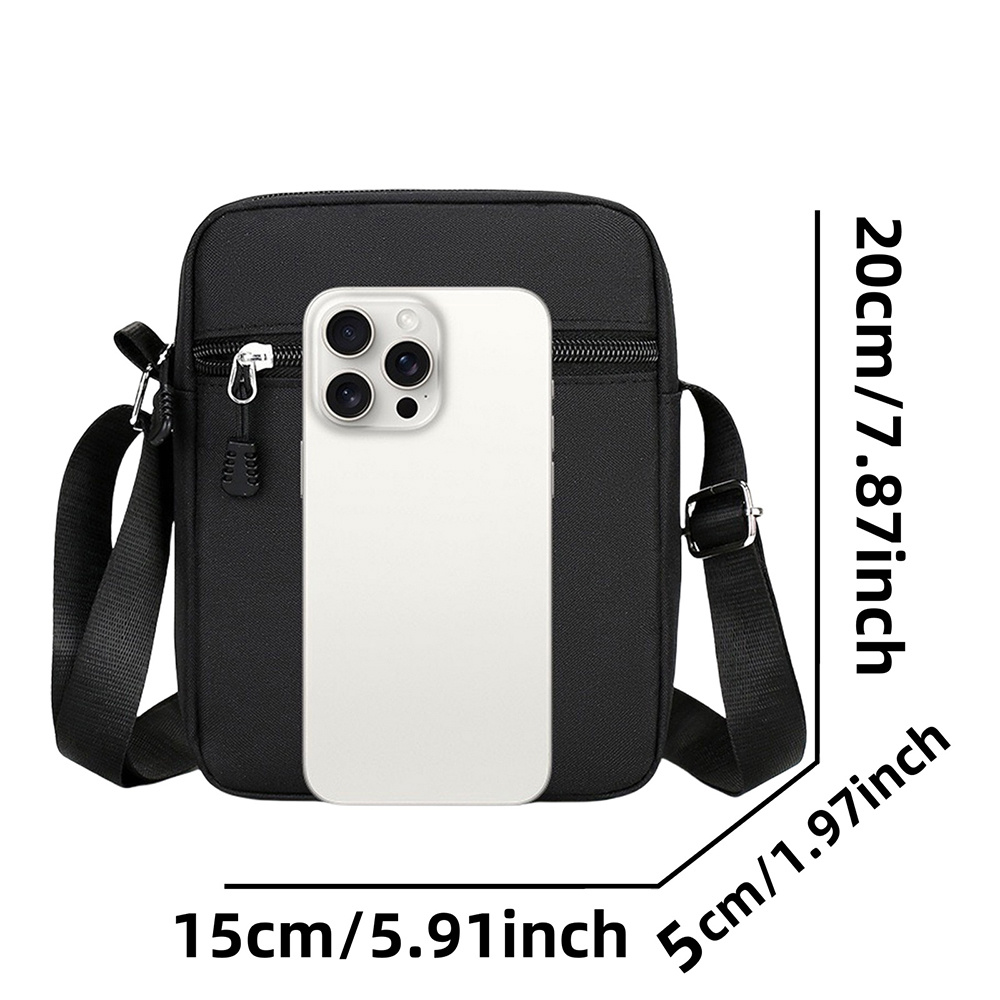 1 stuks draadvormige rozen ornament dagelijkse gebruik heren sling schoudertas, heren   bag met rits