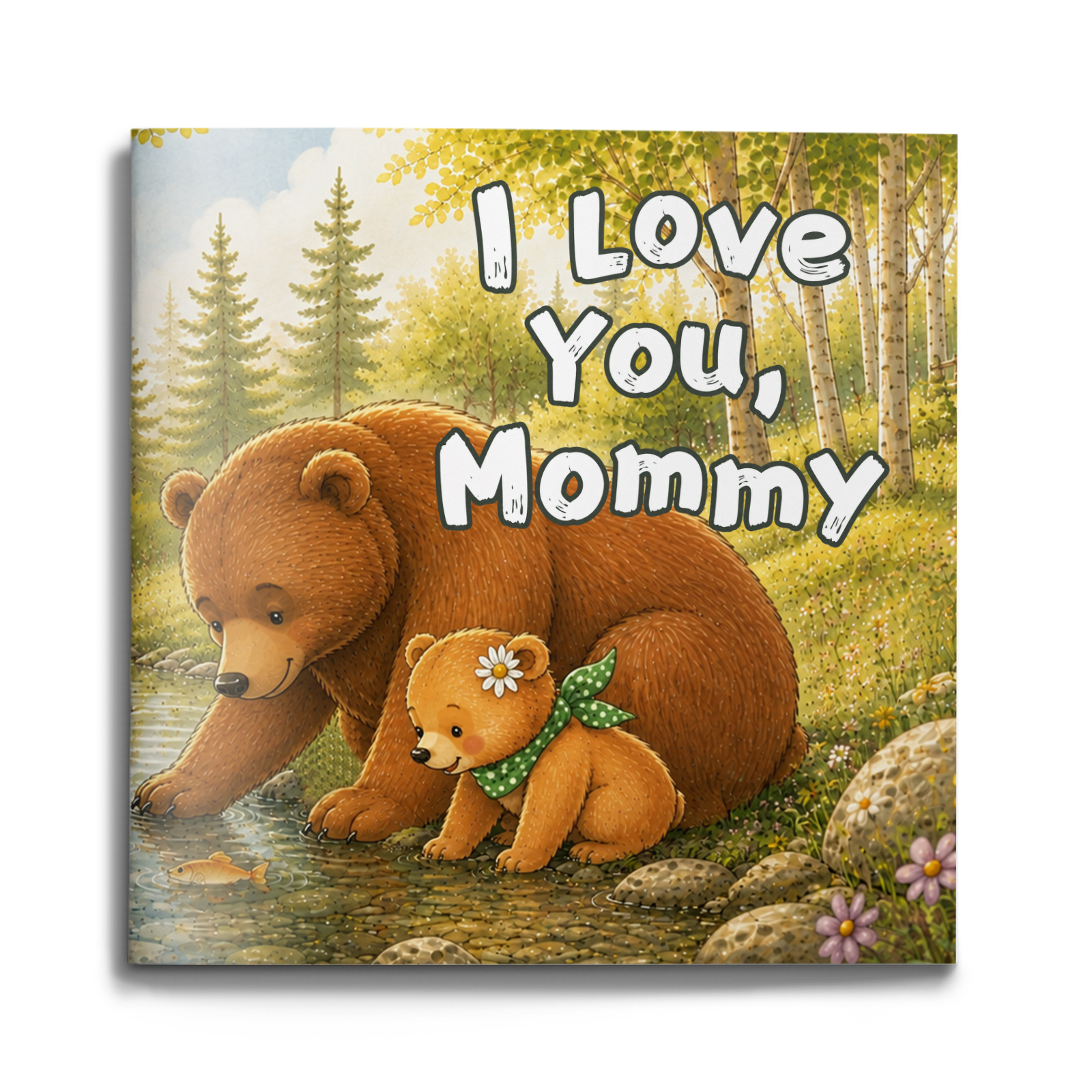 TEMU I Love You, Mommy, Heartwarming Mother & Child Picture Book About Love, Comfort, Reassurance And Everyday Bonding, Gentle Family Story For