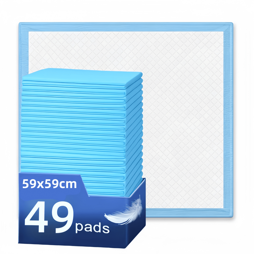 TEMU Protège-lits jetables pour animaux de compagnie à 8 couches, Tampons pipi, Tampons d'apprentissage, Protection épaisse et super absorbante,