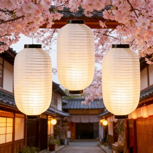 japanese lanterns 3pcs set of hanging lanterns lanterns for sushi and ramen restaurants restaurant decoration suitable for country parties weddings outdoor events home decoration non electric