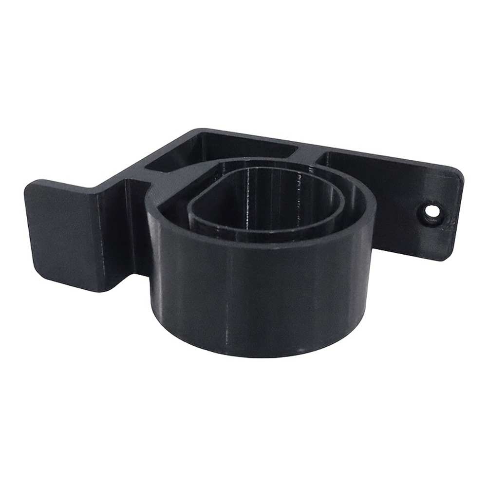TEMU Support mural pour chargeur de Type 2, 1 pièce, support de prise de charge à profil bas à 90° pour le droit, étui de pistolet de charge en