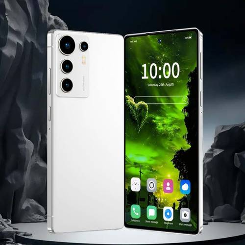luxury 2026 4g unlocked smartphone 6 8 hd heavy 4gb 64gb face recognition type c fast charge ideal for business travel study gift kit with screen protector case earphone great for valentines day birthday new y
