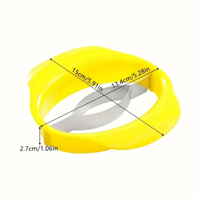 TEMU 1pc Mango Slicer - Gadget For Perfect Cuts, Durable Plastic Mango Cutter With Colorful Options, Ideal For Peeling & Core Removing, Fruit Slicer,
