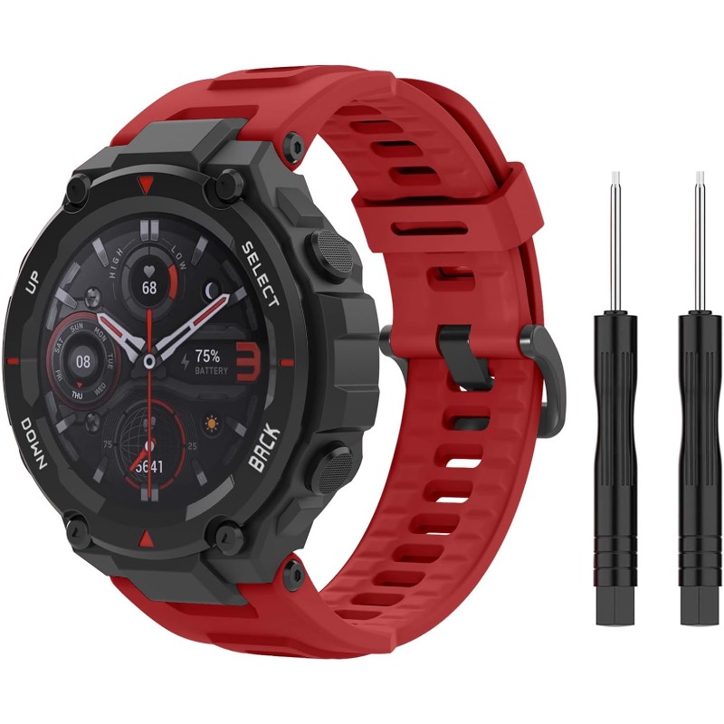 E-shop Weiches Ersatz-Sportarmband, Kompatibel mit Pro Smartwatches, Einfach zu Entfernen Installieren, Weiches Ersatz-Sportarmband, Atmungsaktives