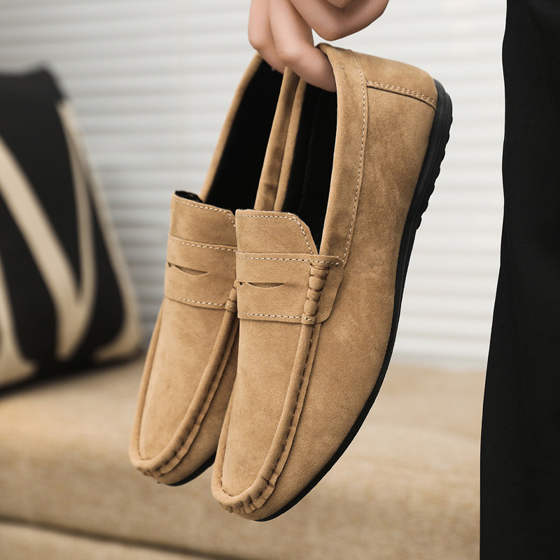 tan loafers sold on Temu United States display picture 1