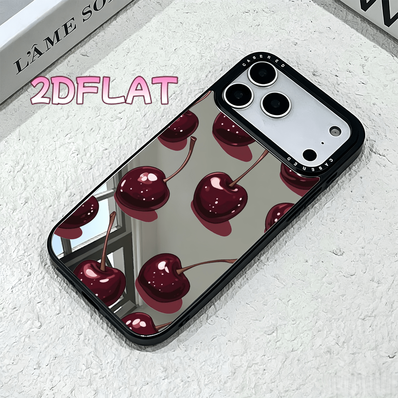 cherry phone case sold on Temu United States