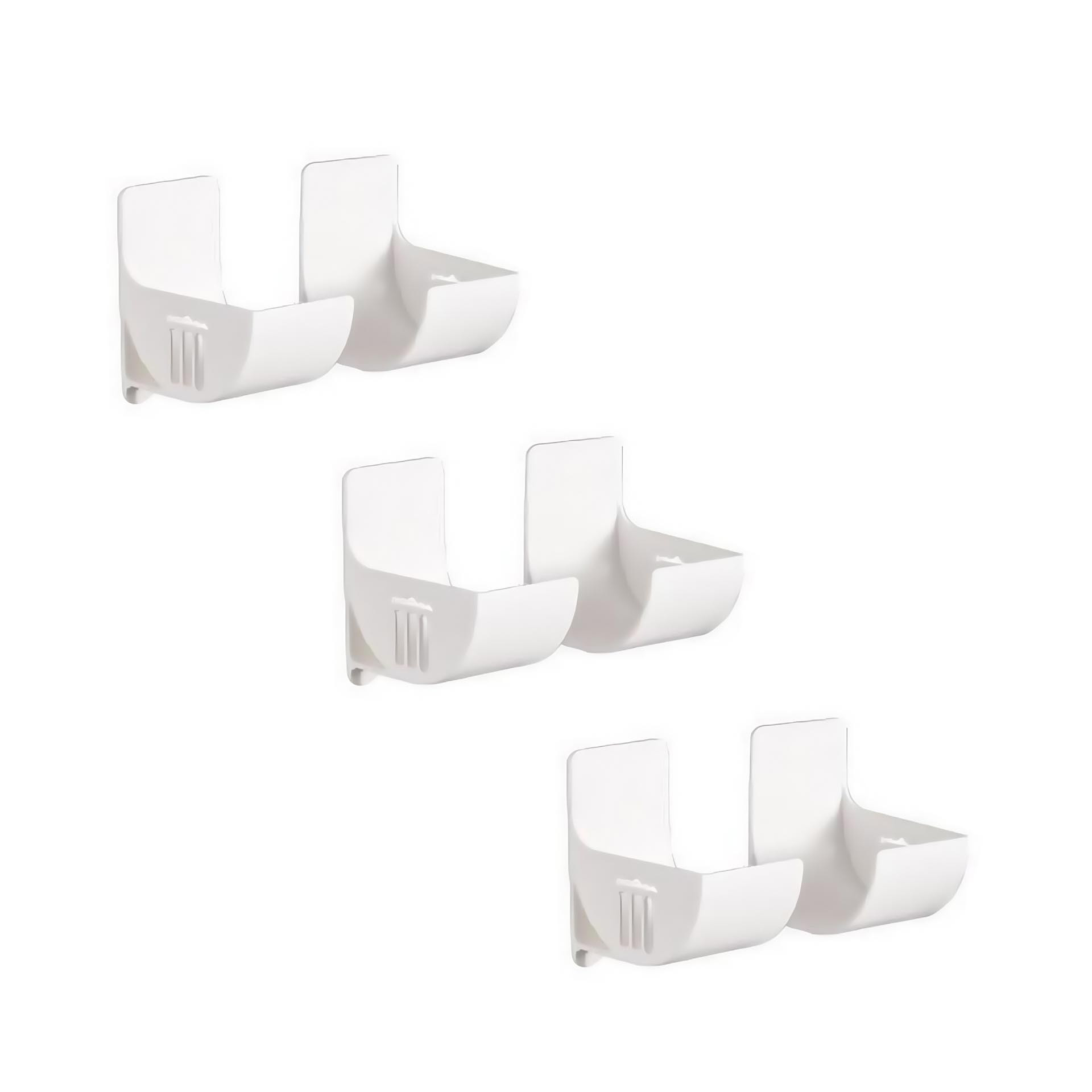 TEMU 12pcs Of 6-set Kitchen Trash Bag Holders, Cabinet Storage Accessories, Over-the-door Storage Organizer. Trash Bag And Plastic Wrap Holder,