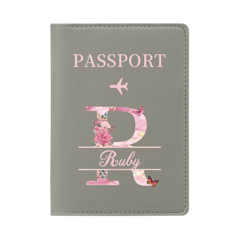 TEMU Personalized Passport Holder With Customizable Nameâcan Print Names Of Up To . A Stylish, Foldable Travel Accessory That's Lightweight And