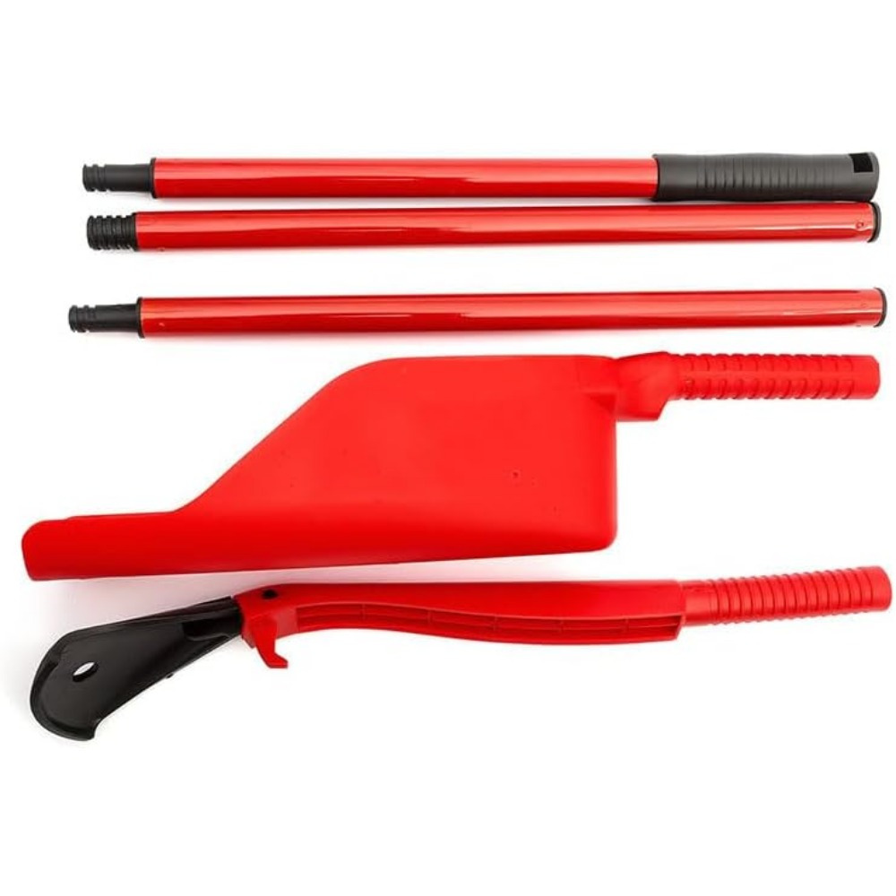 Image of 1 Set (five Pieces) Of Garden Cleaning Tools, Featuring Telescopic And Detachable Tools That Are Easy To Assemble And Use. For Cleaning Gutters, Drains, Leaves, Stagnant Soil