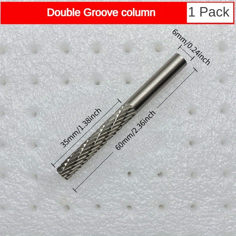 Extended Rotary File, Steel Milling Cutter, Suitable For Polishing, Carving And Grinding Of Metals, Wood, Plastics And Jade