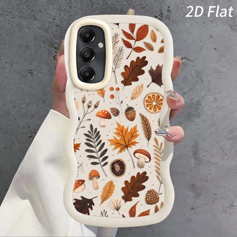 TEMU Phone Case - Phone Case-2d Flat Autumnal Printed Slim Protective Cover For A36 A35 5g A33 5g A32 A30 S A26 5g A23 5g A23 A22 5g A22 4g A21 A20
