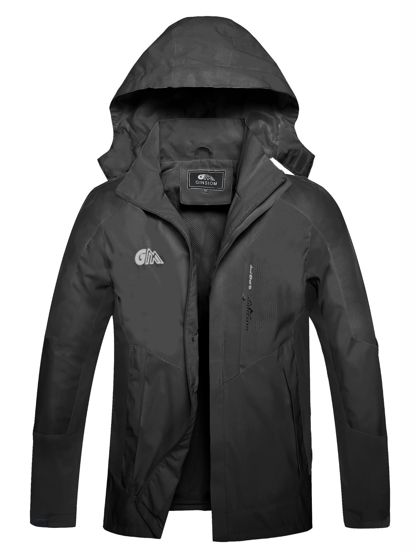 London Fog Coat Women Women's Waterproof Rain Jacket With Hood