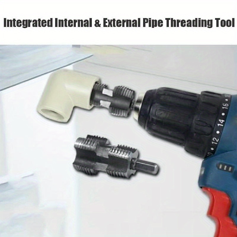 2pcs Integrated Internal And External Pipe Thread Tool, New Pipe... product image 7