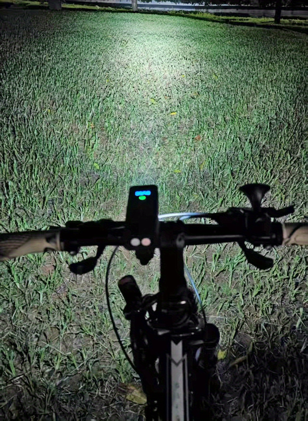 8*LED 10000mAh Fietslicht Bergfiets Voorlicht Hooglicht Vermogensdisplay USB Oplaadbare Koplamp Zaklamp -verblinding Aluminiumlegering Fietsaccessoires