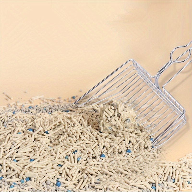 TEMU Cat Sand Shovel Pores Big Cat Products Cat Feces Artifact