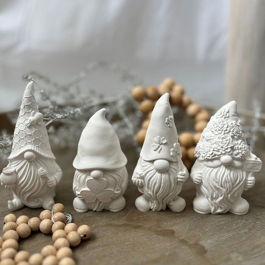 photo de l'article [moule en résine] lot de 3 moules en père noël, gnome à tresse avec   à   feuilles, moule gnome à   barbe avec   à   feuilles, convient pour bougies diy/plâtre/ /résine époxy -   pour   de noël   main, les   et les amateurs de