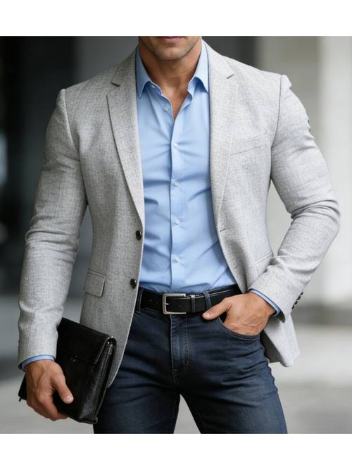 2026 spring autumn new mens casual suit light business workplace meeting daily versatile gentleman fashion style