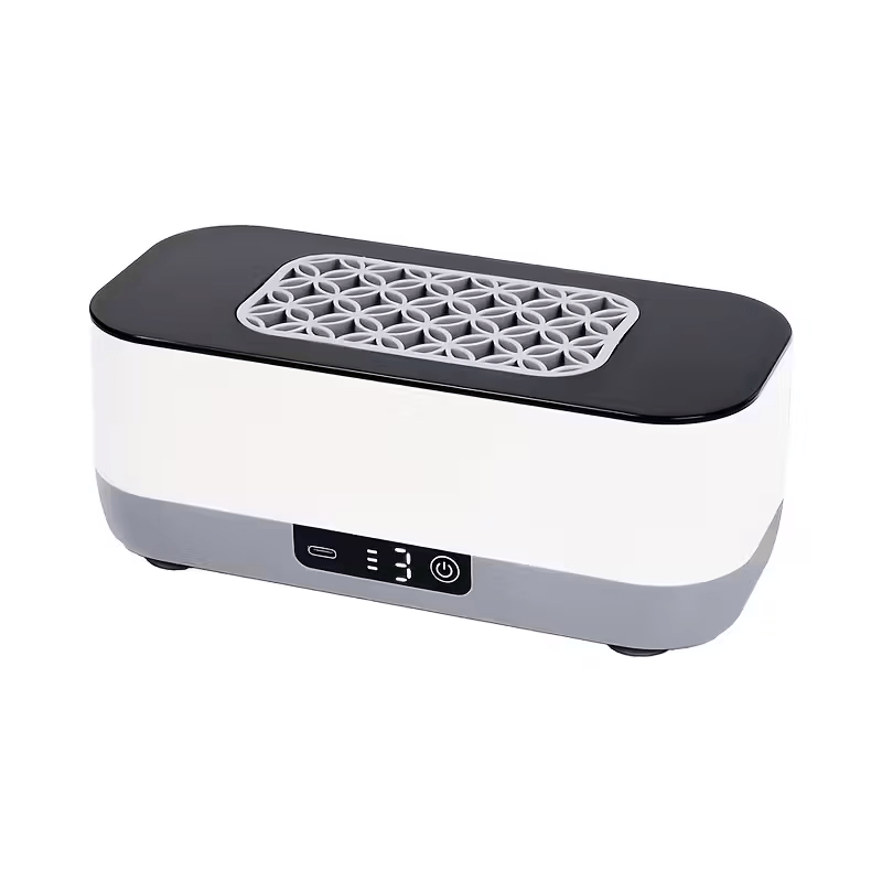 Image of 1pc Ultrasonic Cleaner With 360 ° Vibration And Usb-c Fast Charging - Silent Operation, Portable Design, Suitable For Glasses, Trays, Dentures, Jewelry, Makeup Brushes, Kitchen Utensils