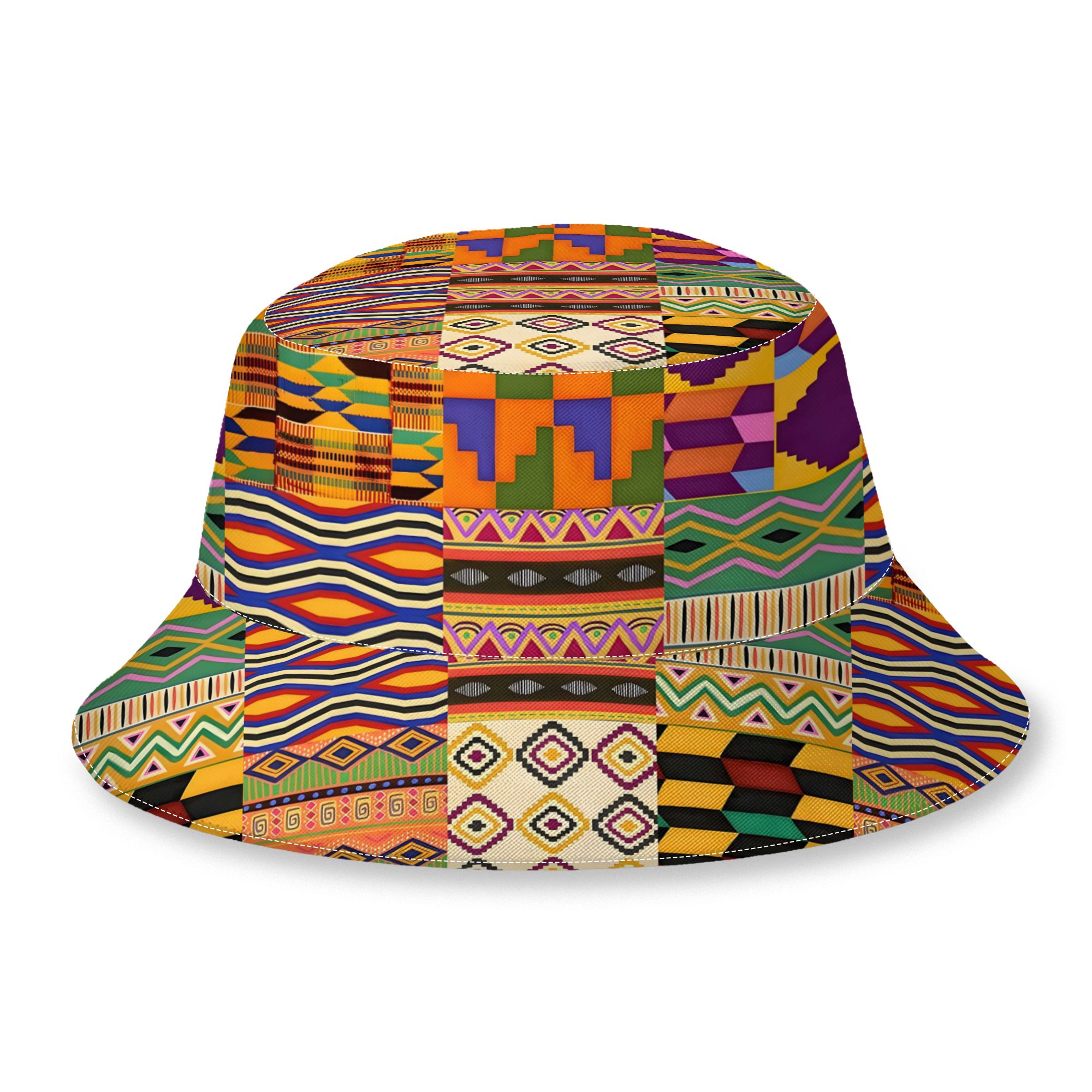 TEMU 2d Print Design Pattern Fashionable And Beautiful Fisherman Hat Bucket Hat