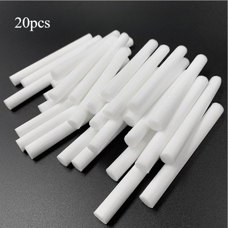Image of 20 Air Humidifier& Aromatherapy Diffuser Absorption Rod Cores, Equipped With High-quality Absorbent Filters, Aromatherapy Swabs Cut