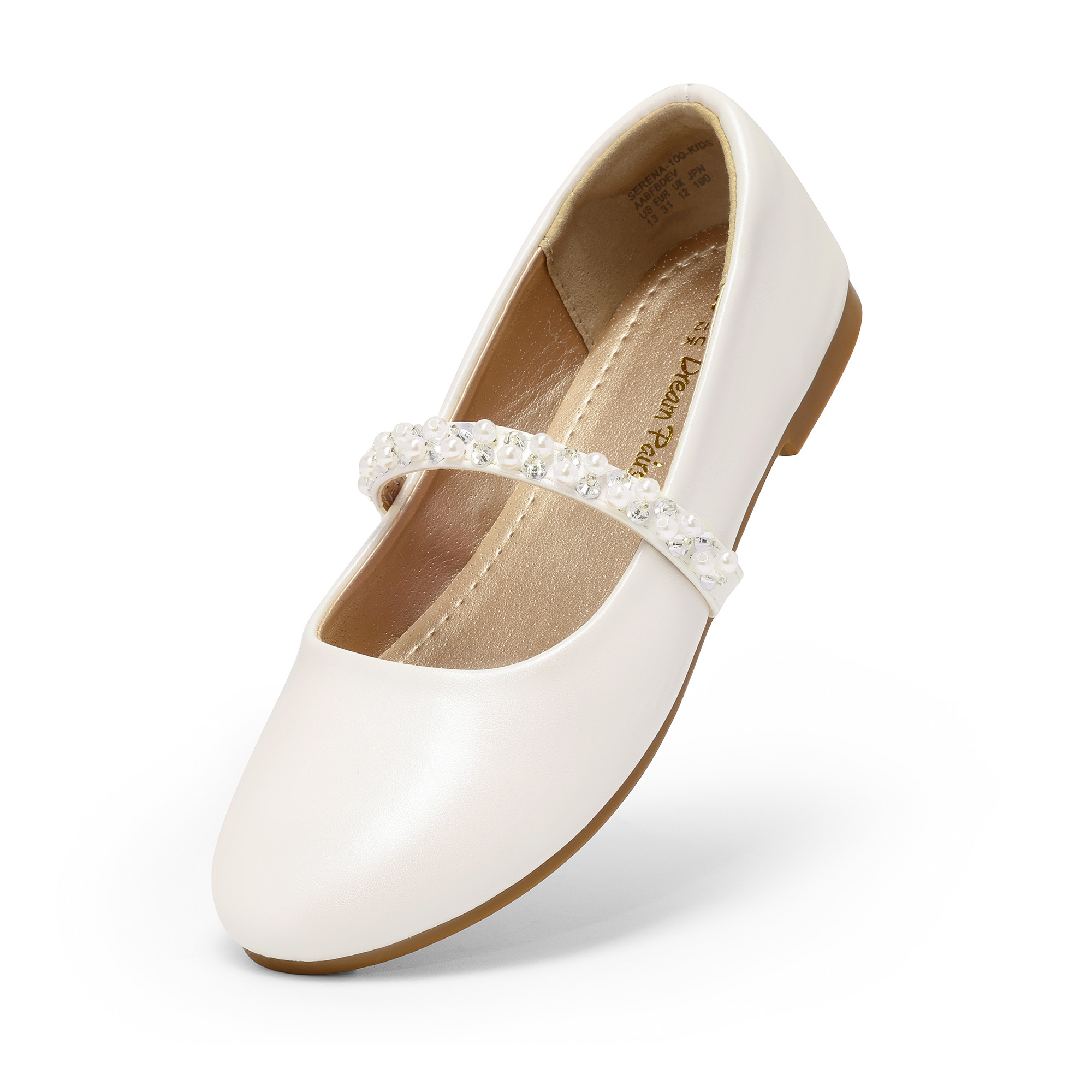 Dream Pairs Girls' Ballet Flats - Strap Princess Shoes For School, Party And Everyday Casual Wear