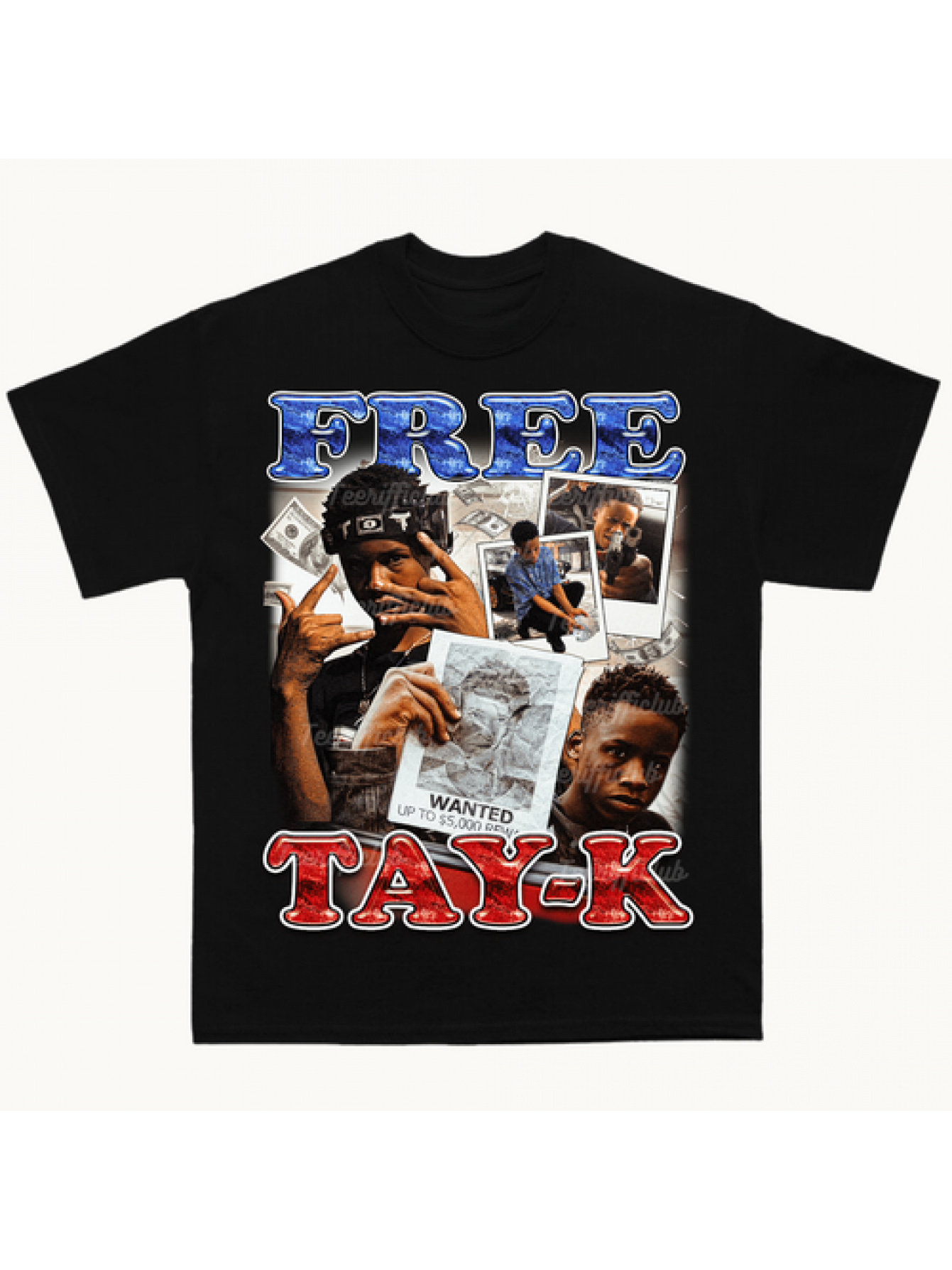 rapper t shirts sold on Temu Canada