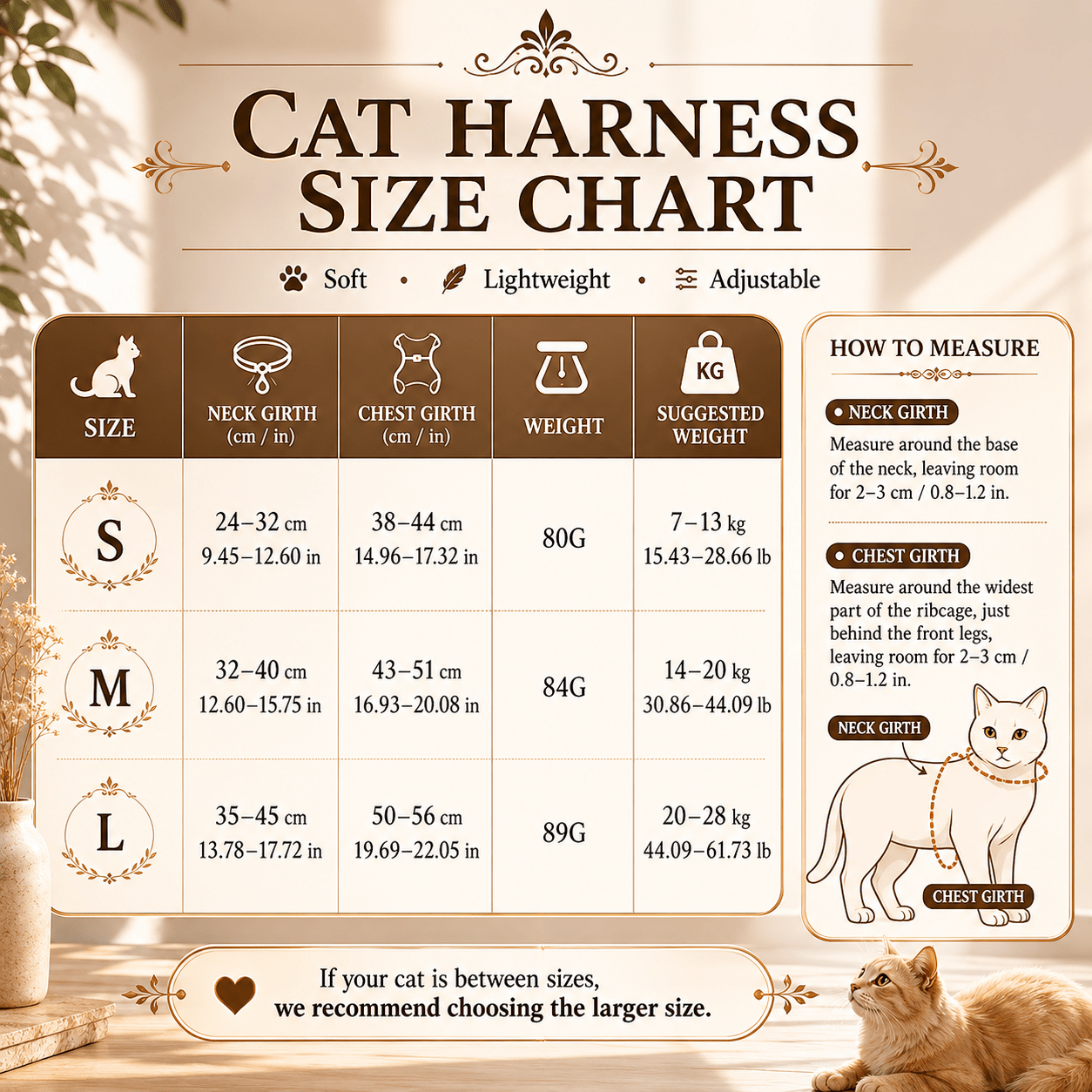 Custom Name Pet Leash for Cats and Dogs