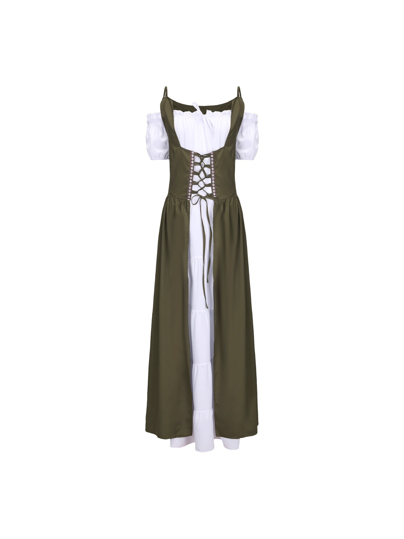 jluxlabel knit dress Women's Destiny Maxi Inseam:48 our Black Striped Rib Cancer Ladivine CD2420 Sheer Corset
