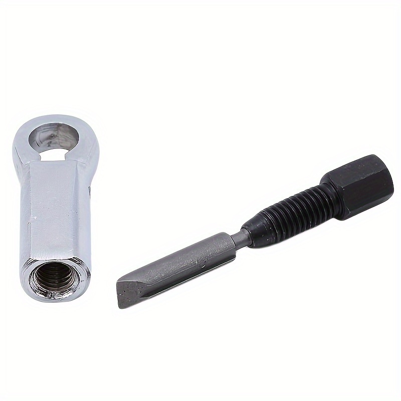 1pc heavy duty manual nut splitter tool durable metal nut breaker with black handle metal tip for   repair no power needed essential hand tool for   projects Product details 0