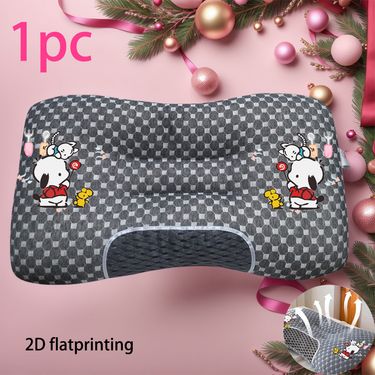 Almohada de masaje para el cuello Sanrio Pochacco autorizada, 1 unidad, con un diseño atemporal, que proporciona un inserto de almohada multiusos suave y cómodo para el hogar, ideal para la relajación y el confort, adecuada para personas que duermen de lado y de espalda
