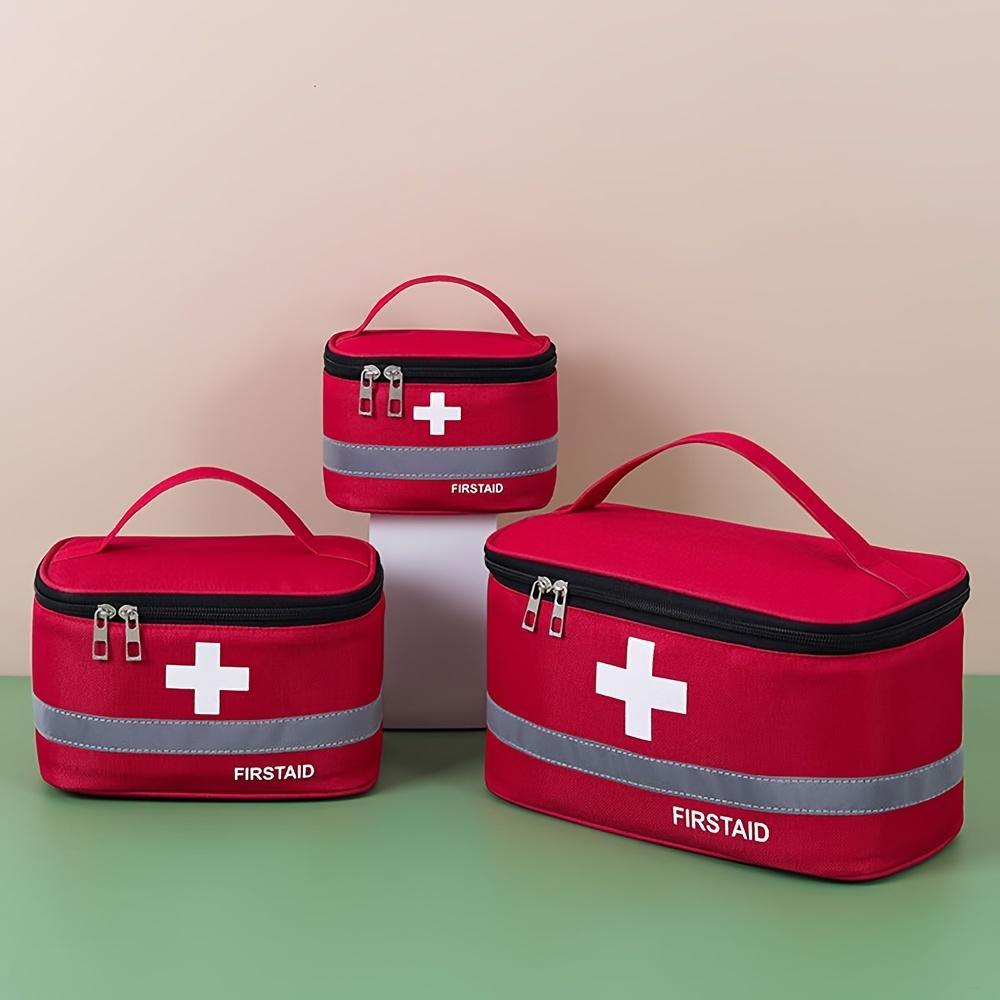 Stylish Women's Travel First Aid Kit - Durable Polyester, Portable Medicine Organizer for Home & Outdoor Use details 0