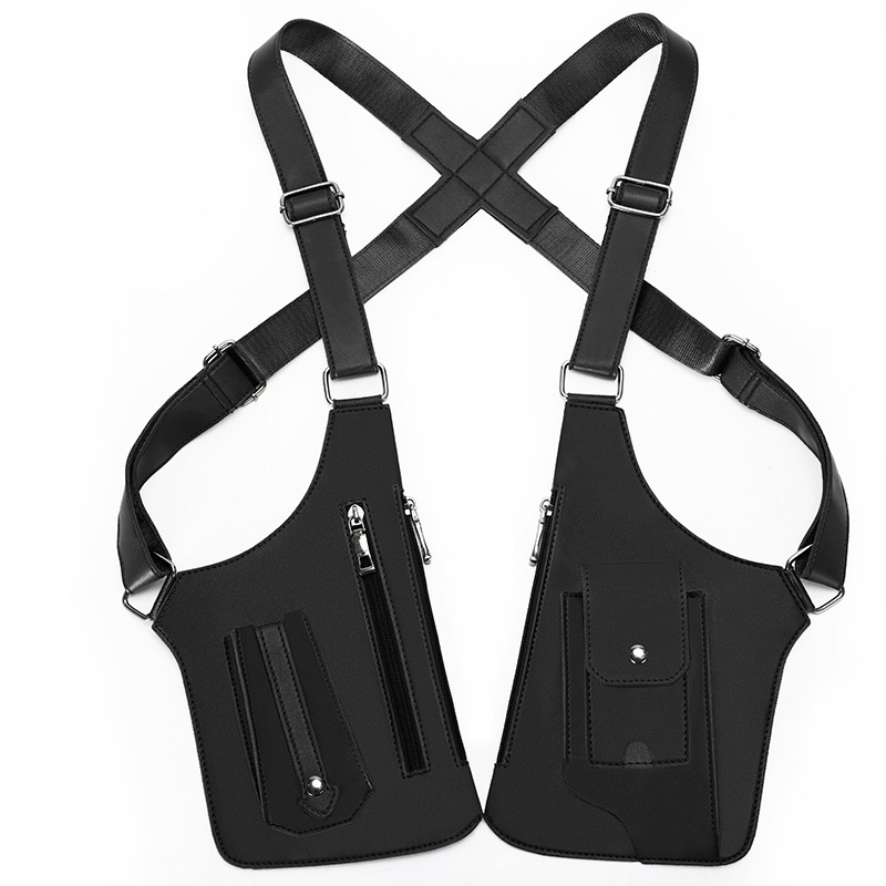 E-shop Taktische Herren Crossbody Bag mit verstellbarem Riemen - Freihändige Handytasche, sicherer Reißverschluss - Leichter Outdoor Rucksack zum