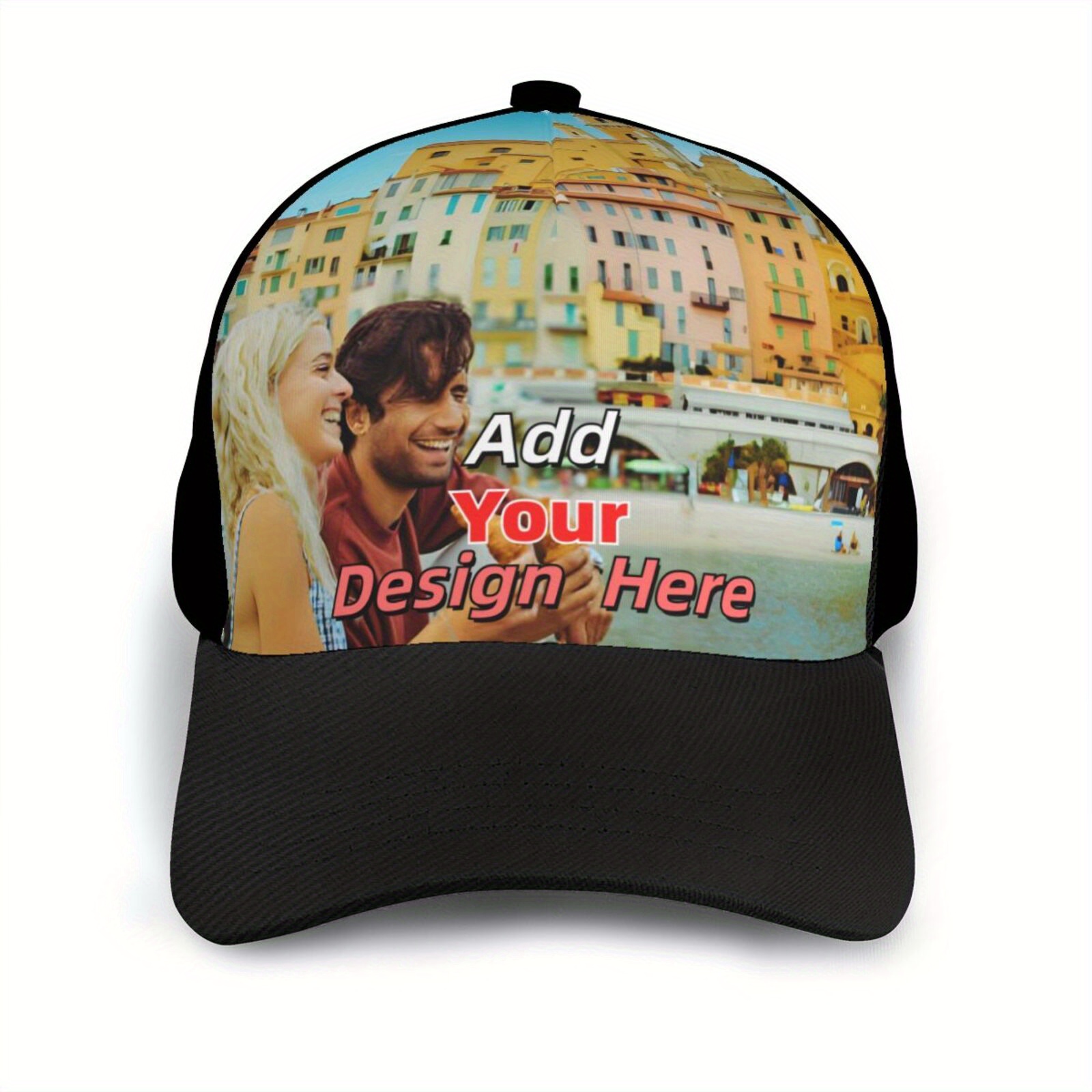 TEMU 1pc Customizable Cap - Personalized & Hat For , For Christmas Gifts