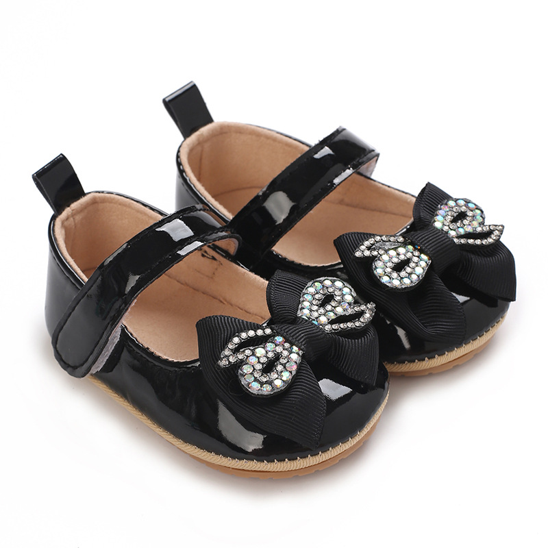 first walkers soft soled bow princess shoes closure non slip - Temu