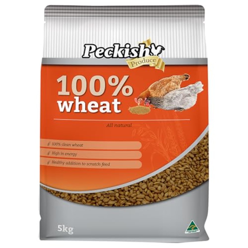 Wheat Poultry Food - High Energy Source, Enhances Scratch Feed Health, Ideal for Balanced Poultry Diets, Ultimate Hen Dietary Solution - Ideal for Daily Poultry Nutrition