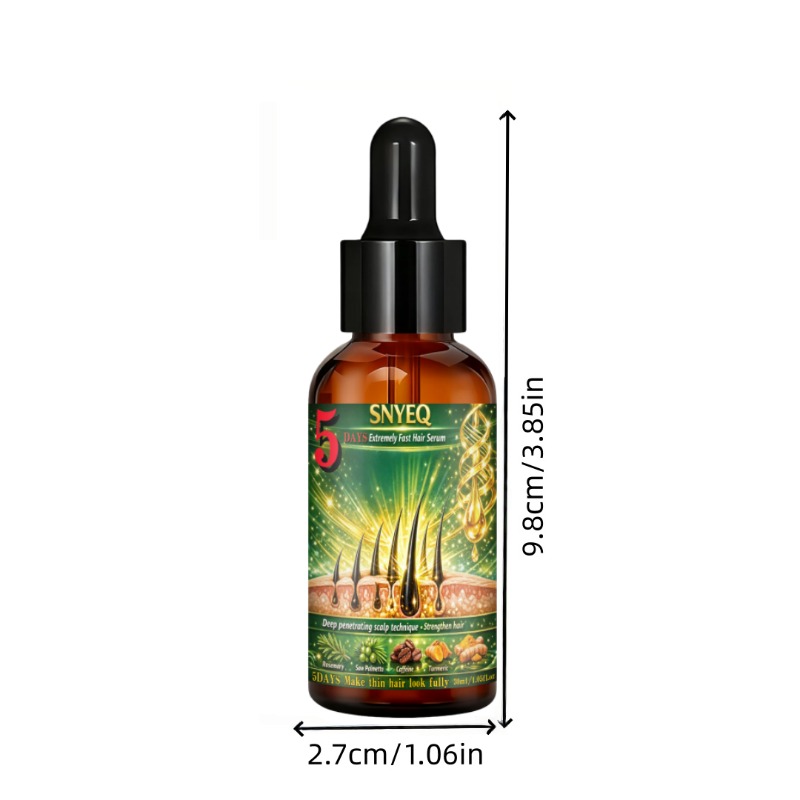 Fast Hair Serum, Natural Formula for Volume & Moisture