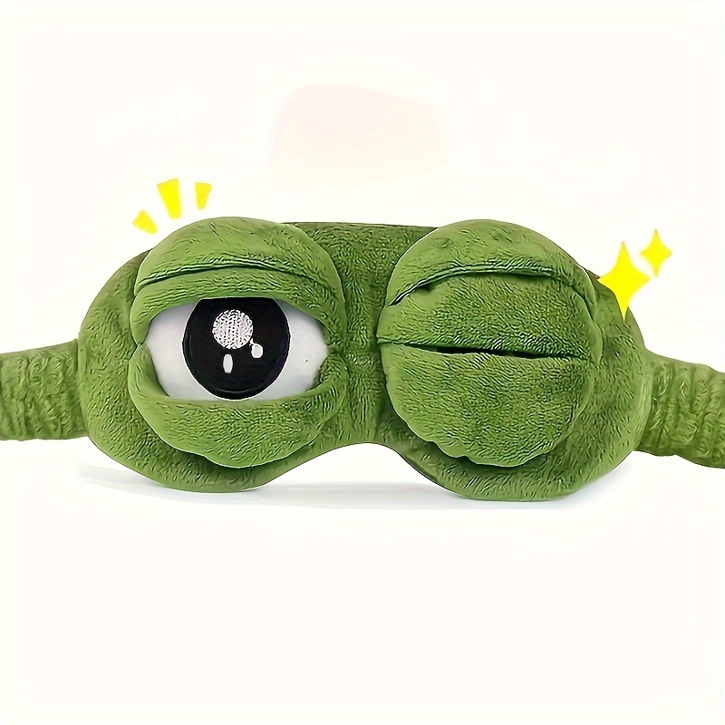 Cute Mask | 3d Large | Light-blocking Sleep Aid For | Soft, Skin-friendly, And Breathable | Essential For Travel And Home Use