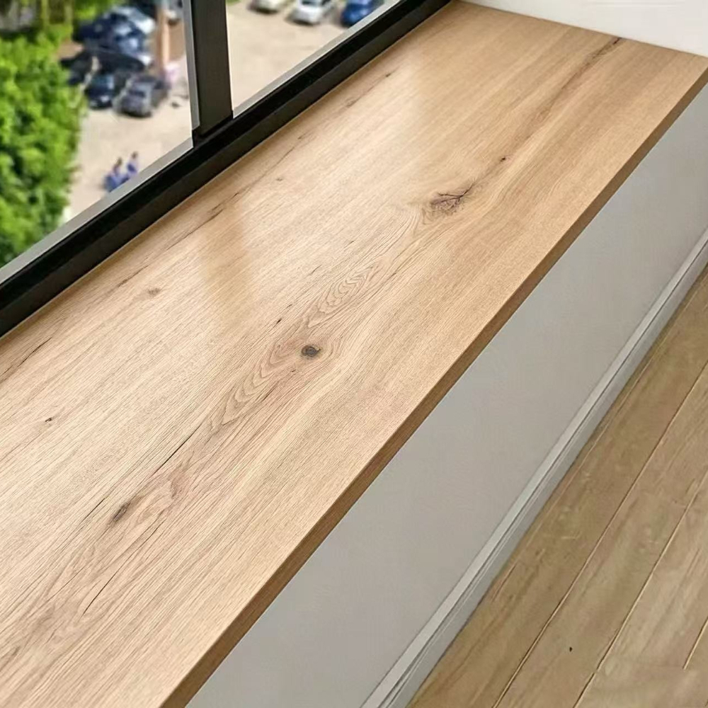 Image of Retro Distressed Style Window Sill Renovation Stickers, Self-adhesive Cabinet, Door Frame And Window Sill Edging Cover, A Must-have For Concealing And Renovating