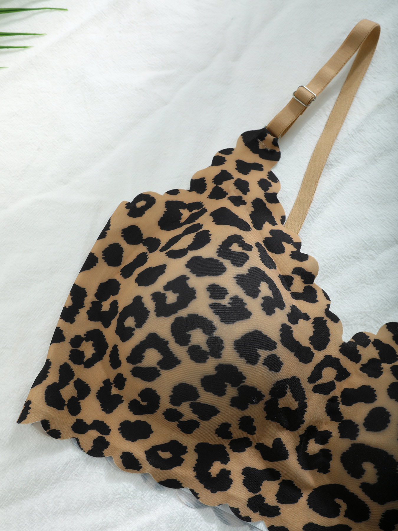 2-Pack Women's Leopard Print Wireless Bralette