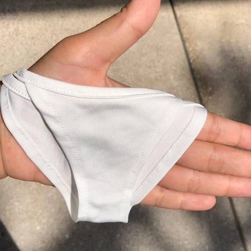 clothing 80100cm doll clothes for 3240 inch real 1 2 doll bust 50cm swimsuit bikini underwear white