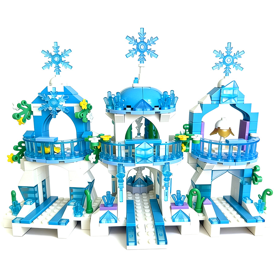 504pcs Castle Building Blocks Girls Series Gifts House Bricks Assembled Toys Kid