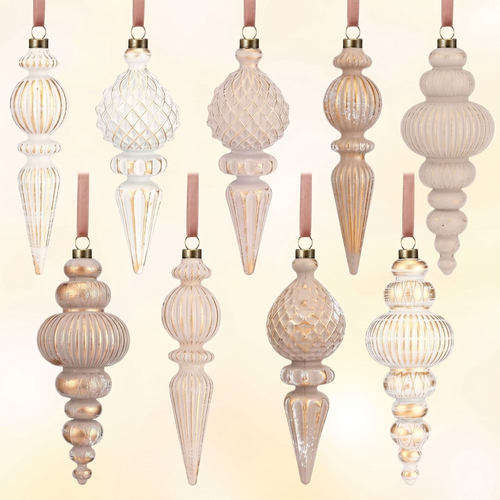 TEMU 9pcs Christmas Baubles Xmas Tree Ball Ornaments Christmas Tree Decoration Baubles Xmas Hanging Ornaments