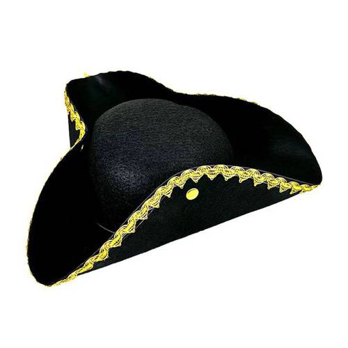 1pc hat for adults vintage with non woven fabric woven party cap pirate theme
