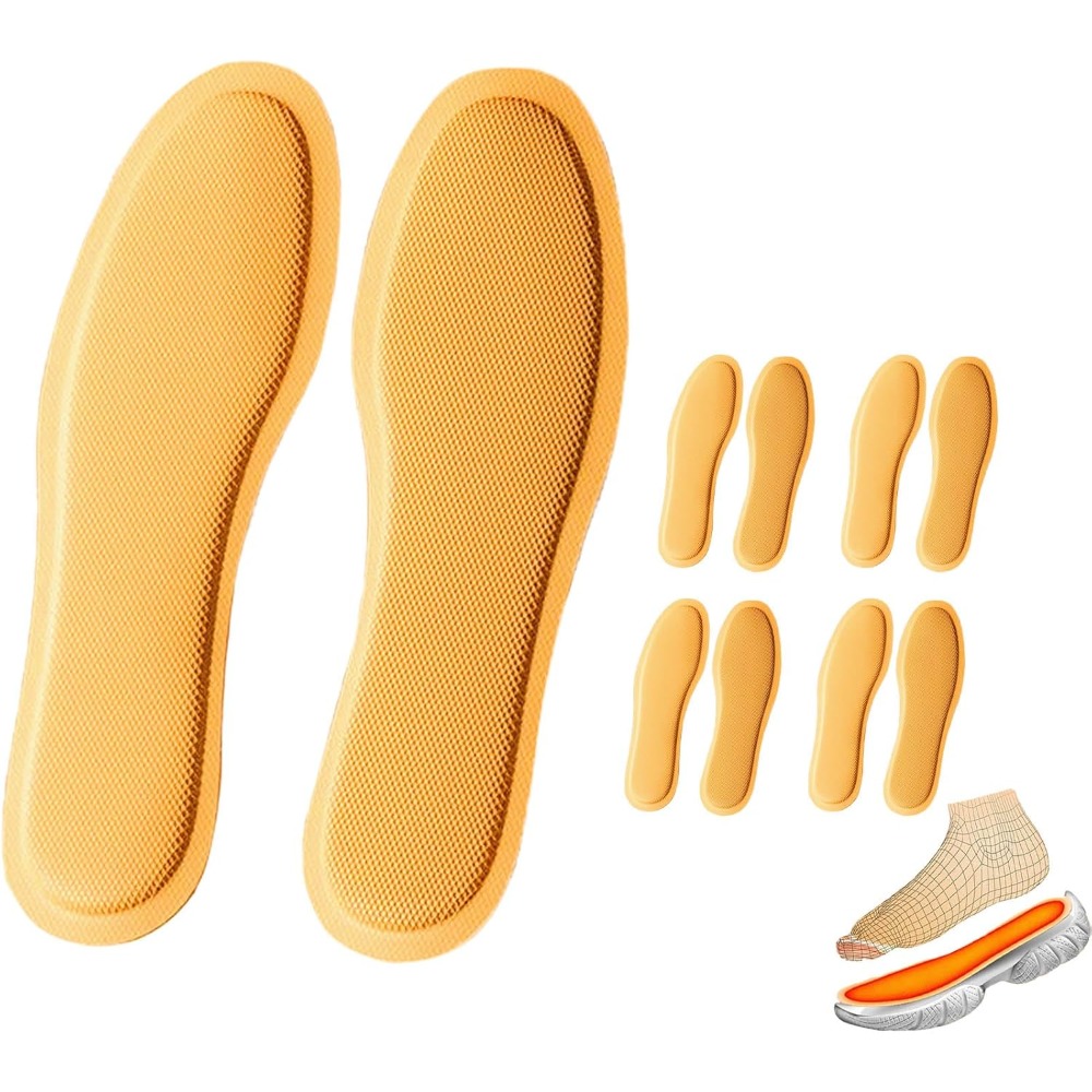 Image of 10 Pairs Of Heat Insoles Foot Warmers For Shoes | Unisex-adult Heat Insoles, Foot Warmer Soles For